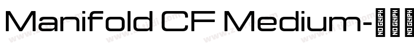Manifold CF Medium字体转换
